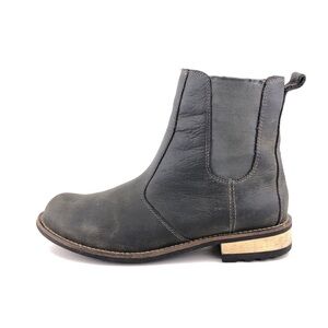 Kodiak Alma Gray Leather Chelsea Boots 8